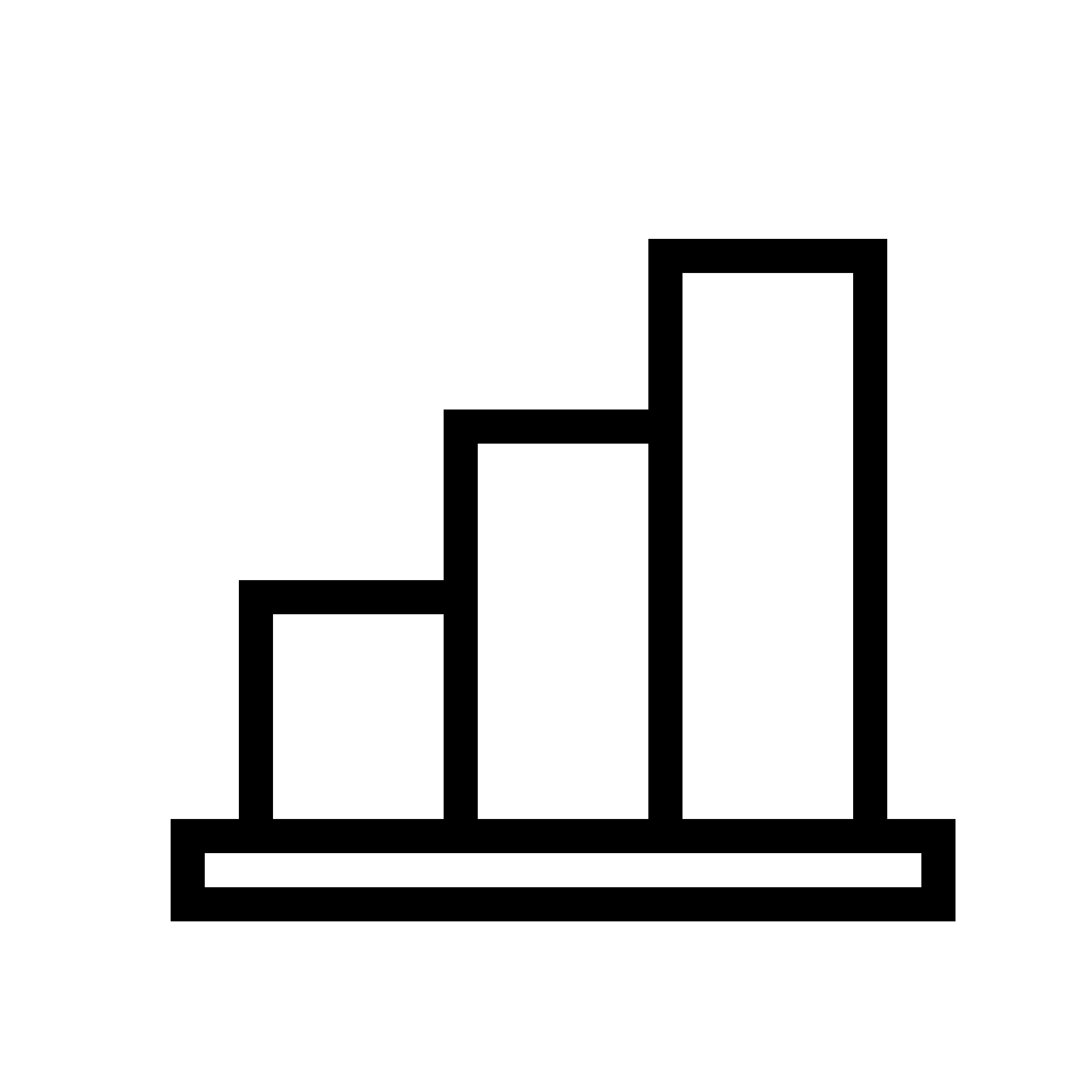 Bar Chart Pixel Icon | Free Vector Illustration + PNG