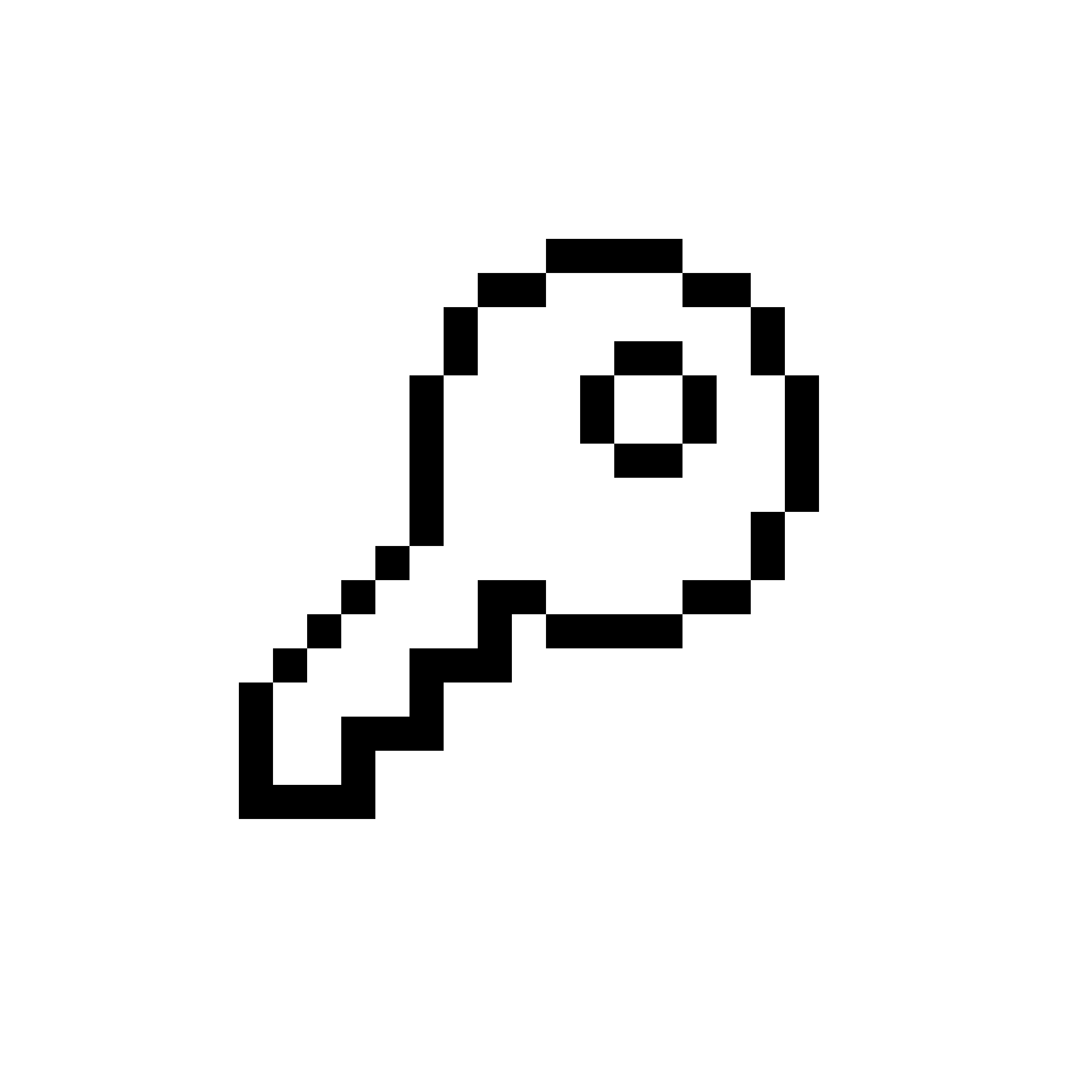 Key Pixel Icon | Free Vector Illustration + PNG