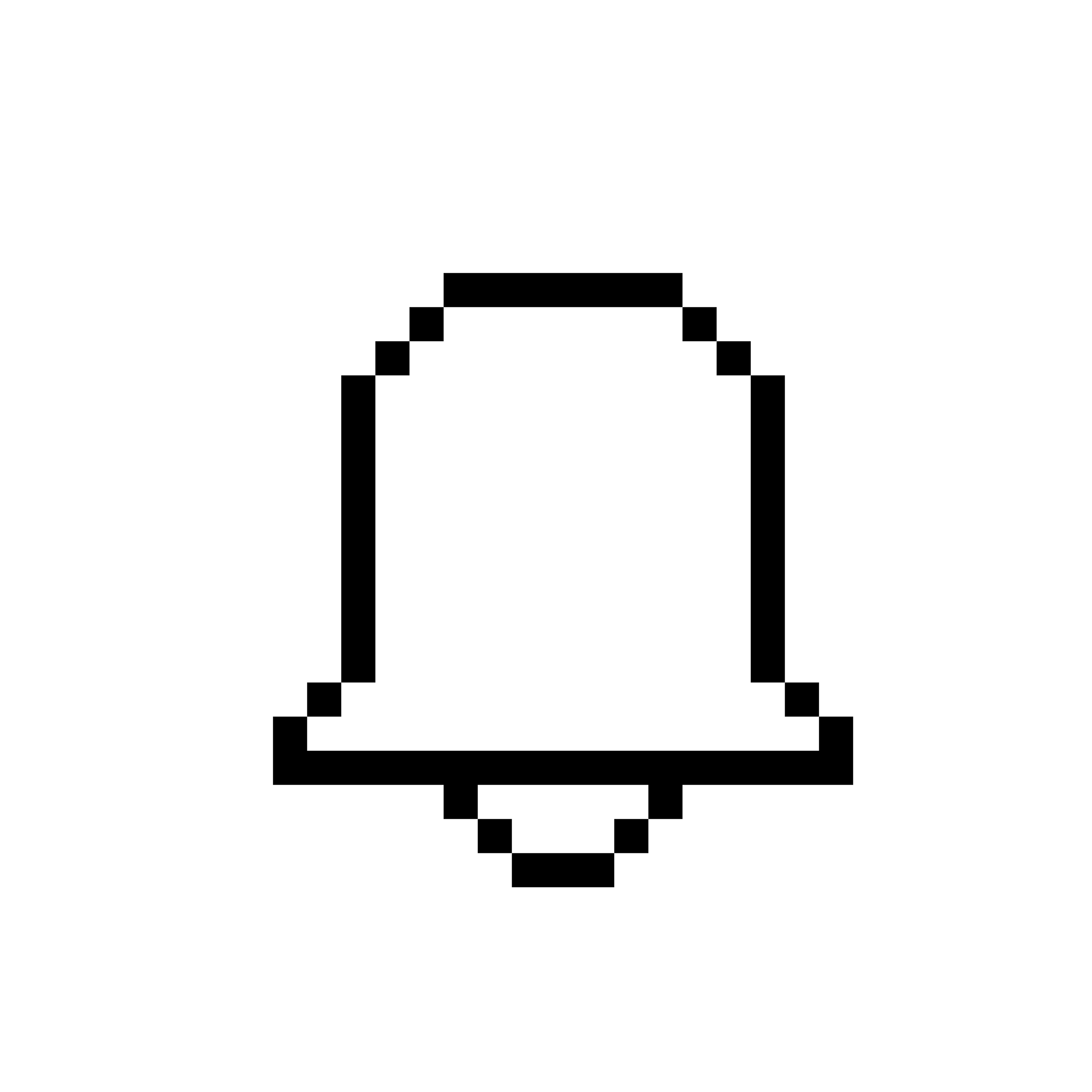 Notification Bell Pixel Icon | Free Vector Illustration + PNG