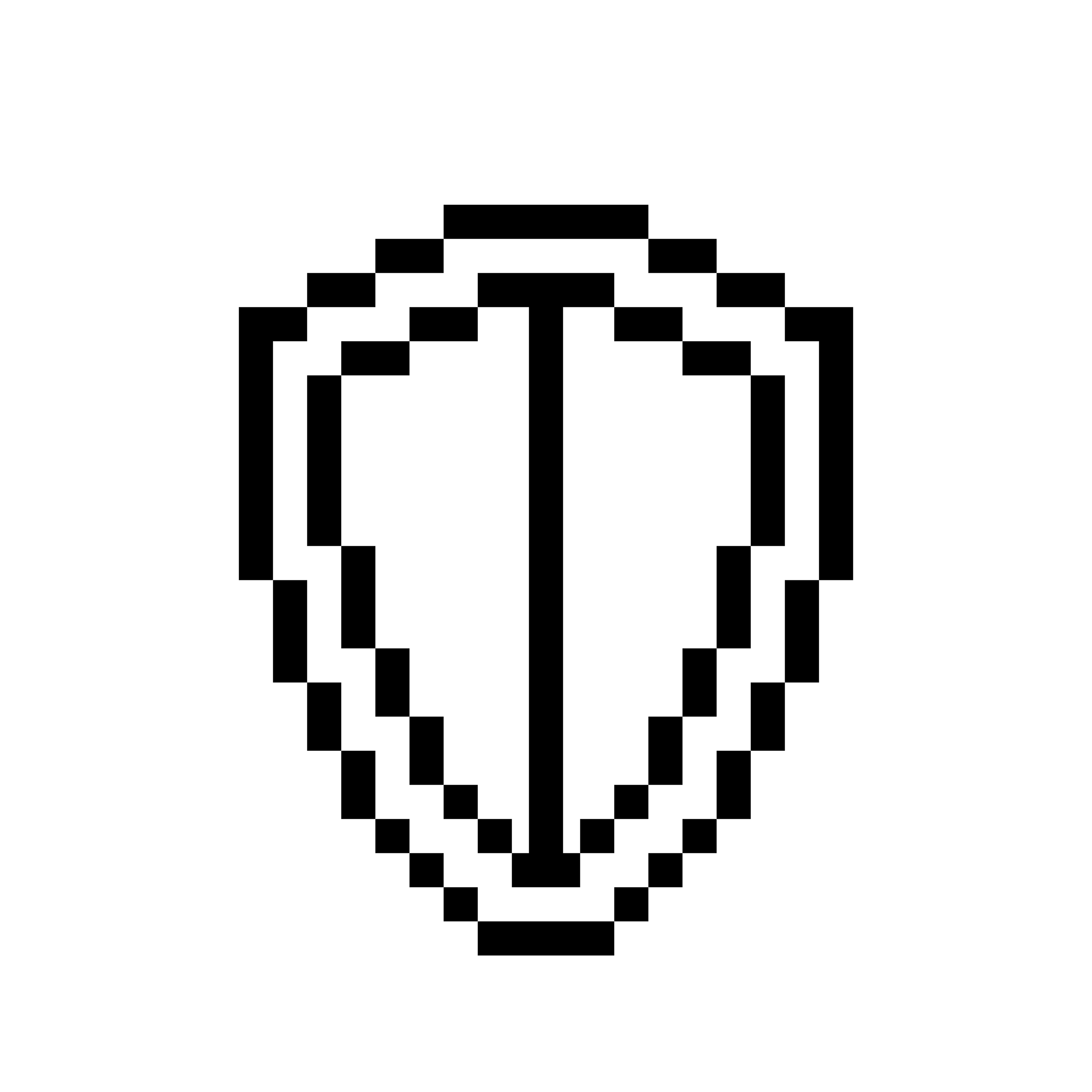 Shield Pixel Icon | Free Vector Illustration + PNG