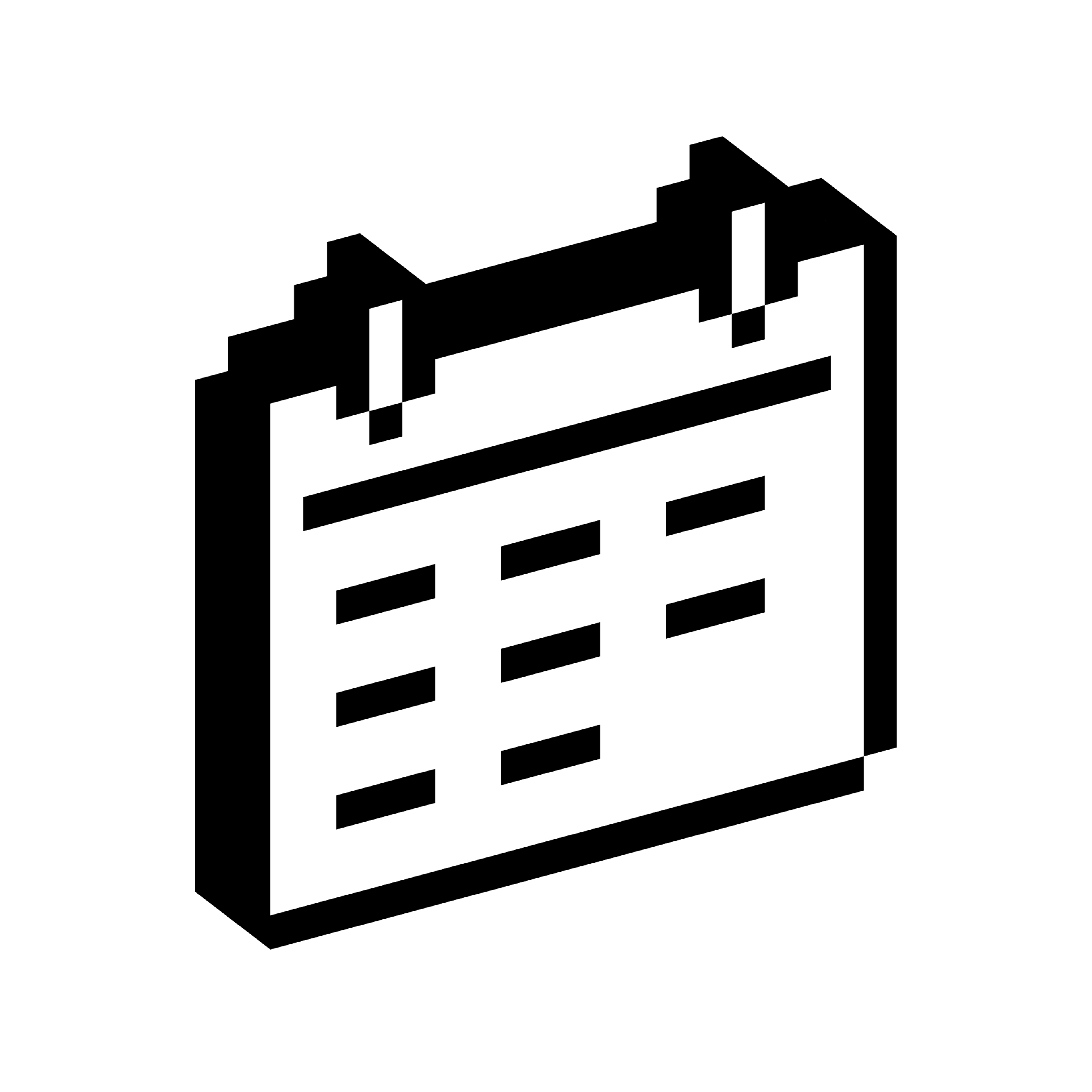 Calendar Pixel Icon | Free Vector Illustration + PNG