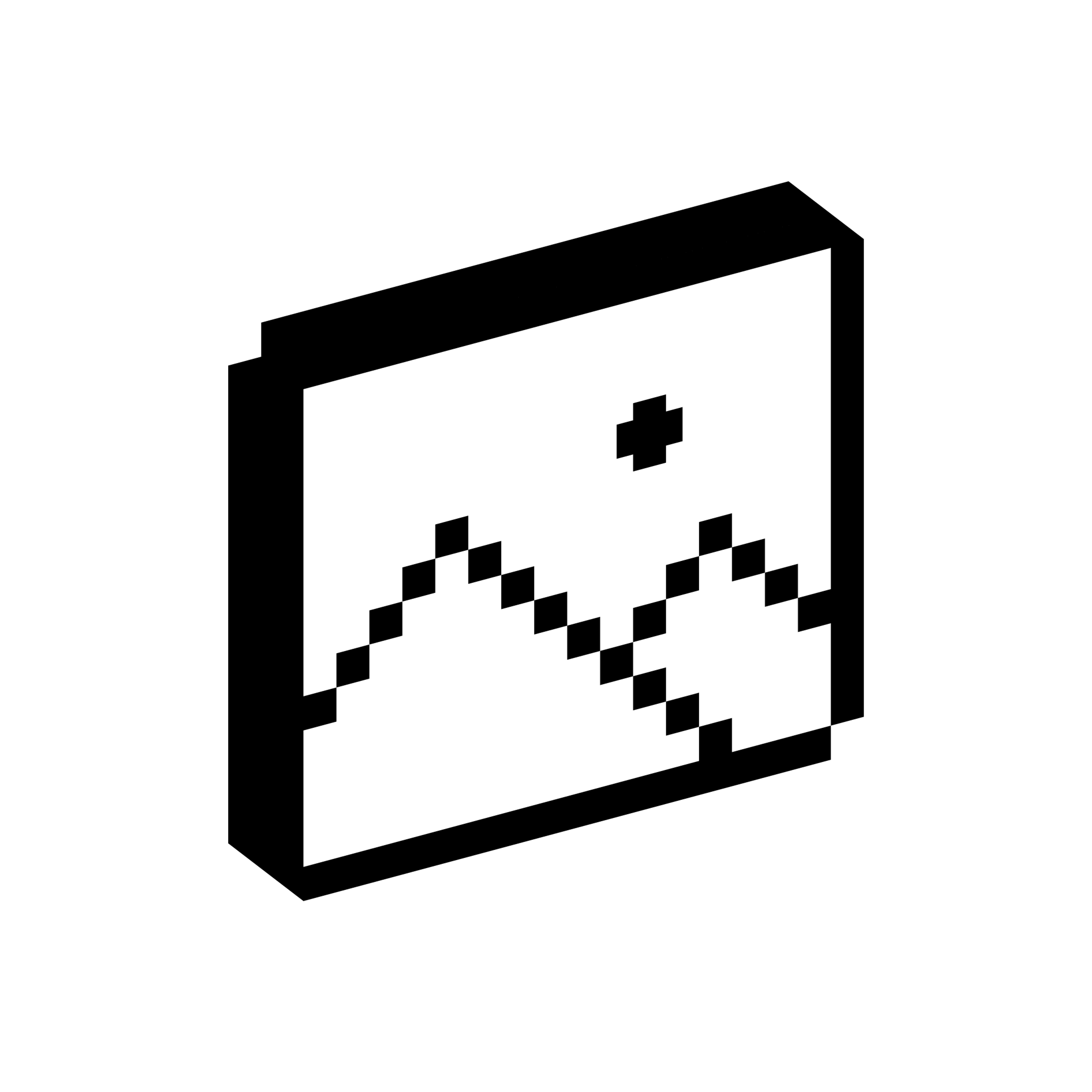 Image File Pixel Icon | Free Vector Illustration + PNG